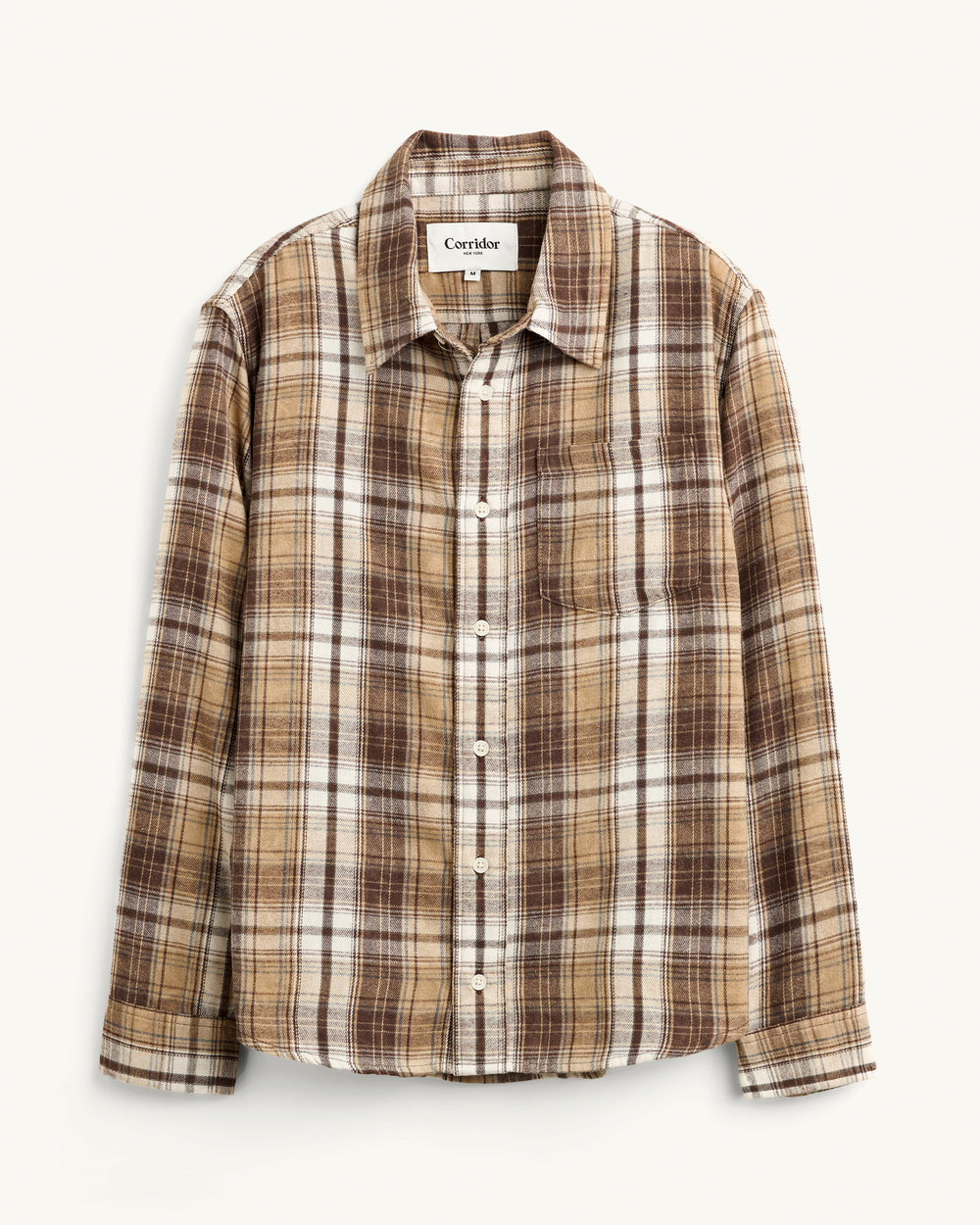 Vintage Flannel LS - Brown