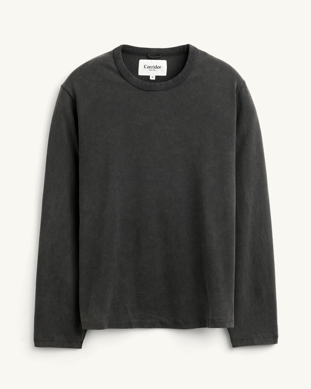 Garment Dye LS Tee - Black