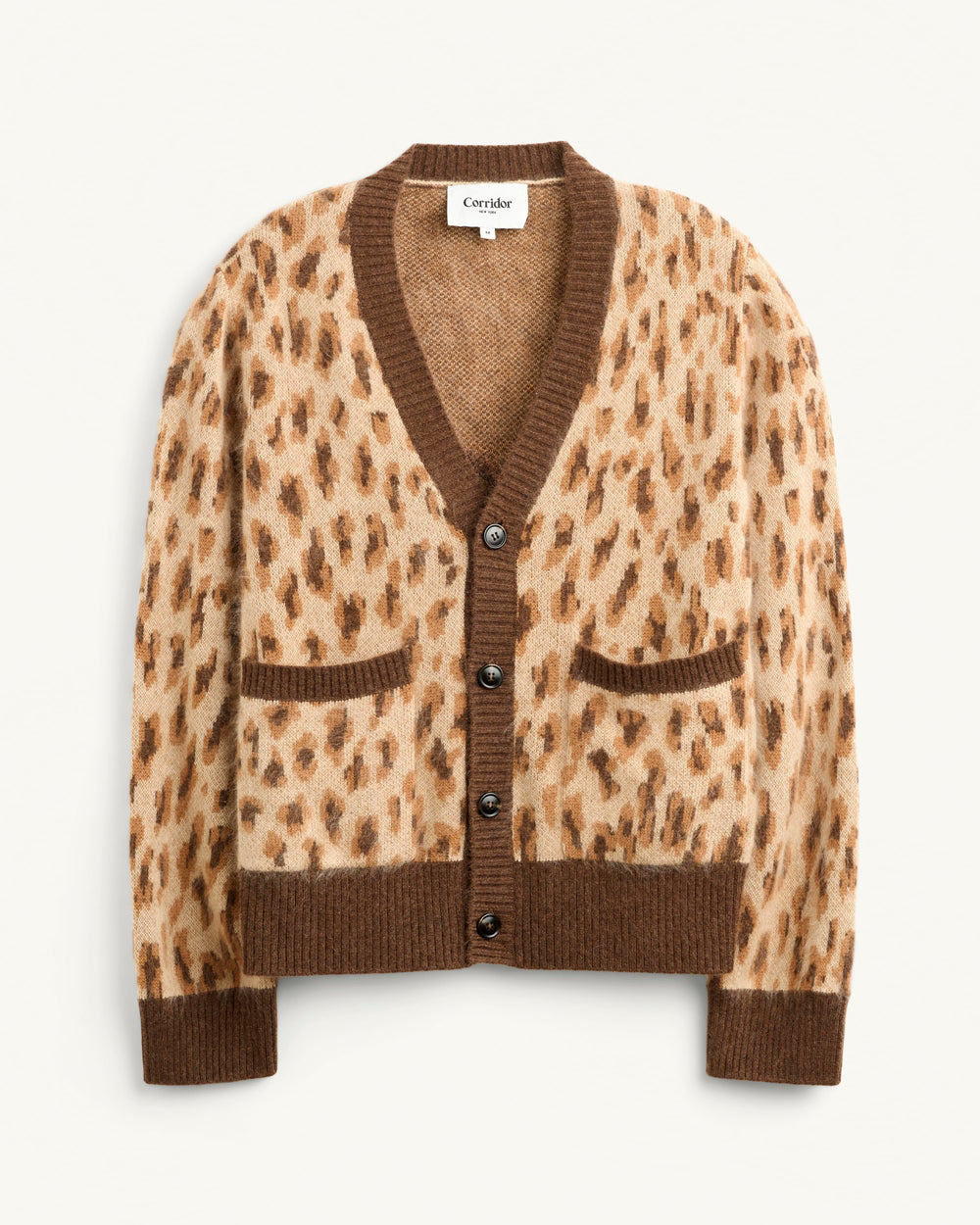Chico Cardigan - Brown-Cardigan-Black Q-Corridor