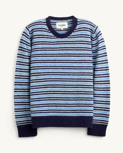 Reggie Stripe Crewneck-Crewneck Sweater-Alpafina-Corridor