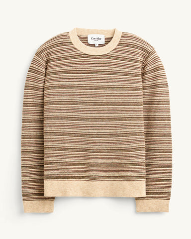 Mini Stripe Crewneck
