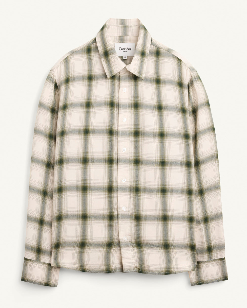 Shadow Check LS - Green-LS w/ 1 Chest Pocket-Earth Sea Trading-Corridor