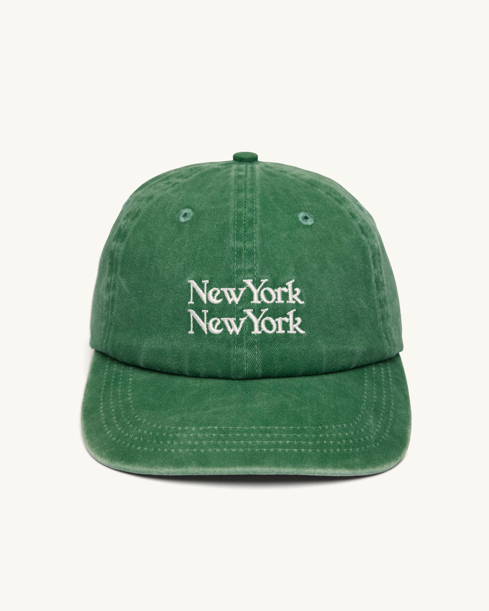 Washed NY NY Cap - Green-Cap-Merch Sourcing-Corridor