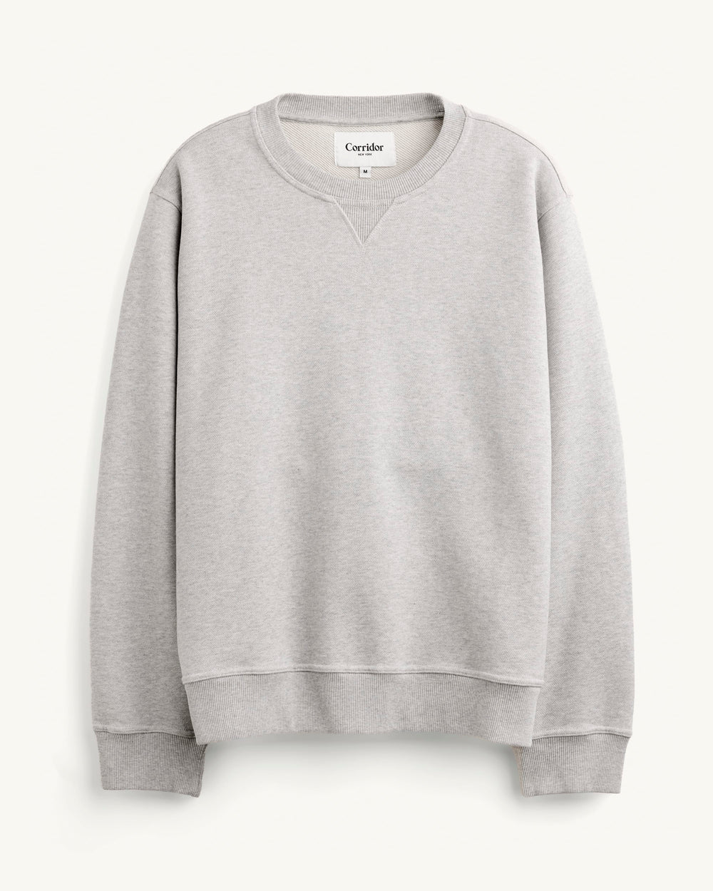 French Terry Crewneck - Grey-Sweatshirt-Siena-Corridor