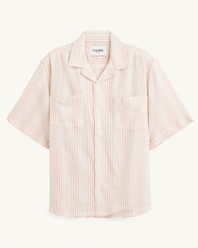 Riley Stripe SS-Short Sleeve Shirt-Original Madras Trading Co. (OMTC)-Corridor