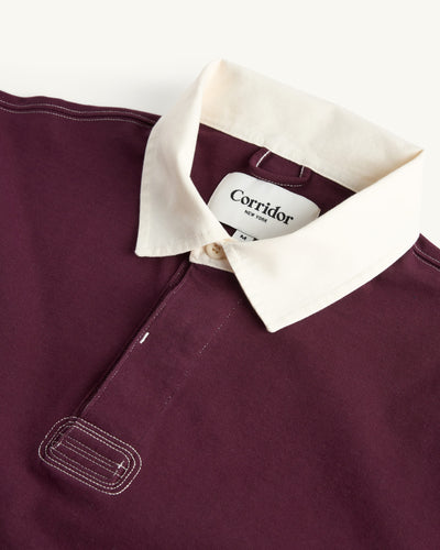 Rugby LS - Wine-Jersey Polo-Siena-Corridor