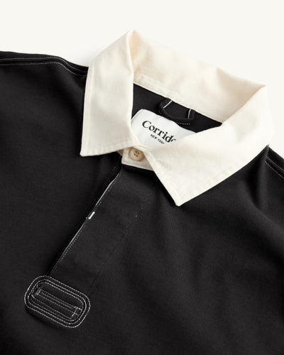 Rugby LS - Black-Jersey Polo-Siena-Corridor