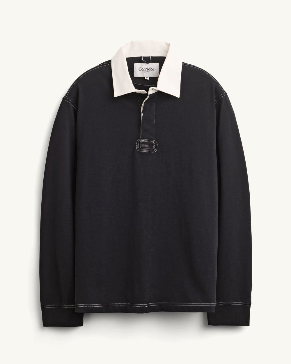 Rugby LS - Black-Jersey Polo-Siena-Corridor