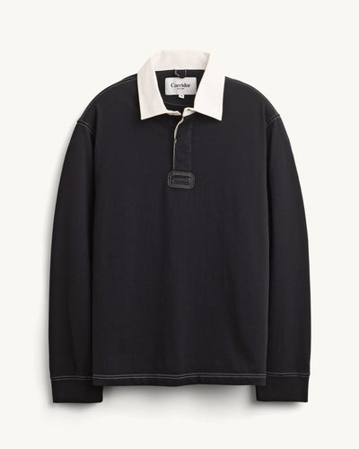 Rugby LS - Black-Jersey Polo-Siena-Corridor