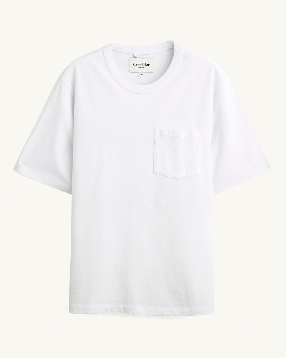 Garment Dye Tee - White-T-Shirt-Siena-Corridor