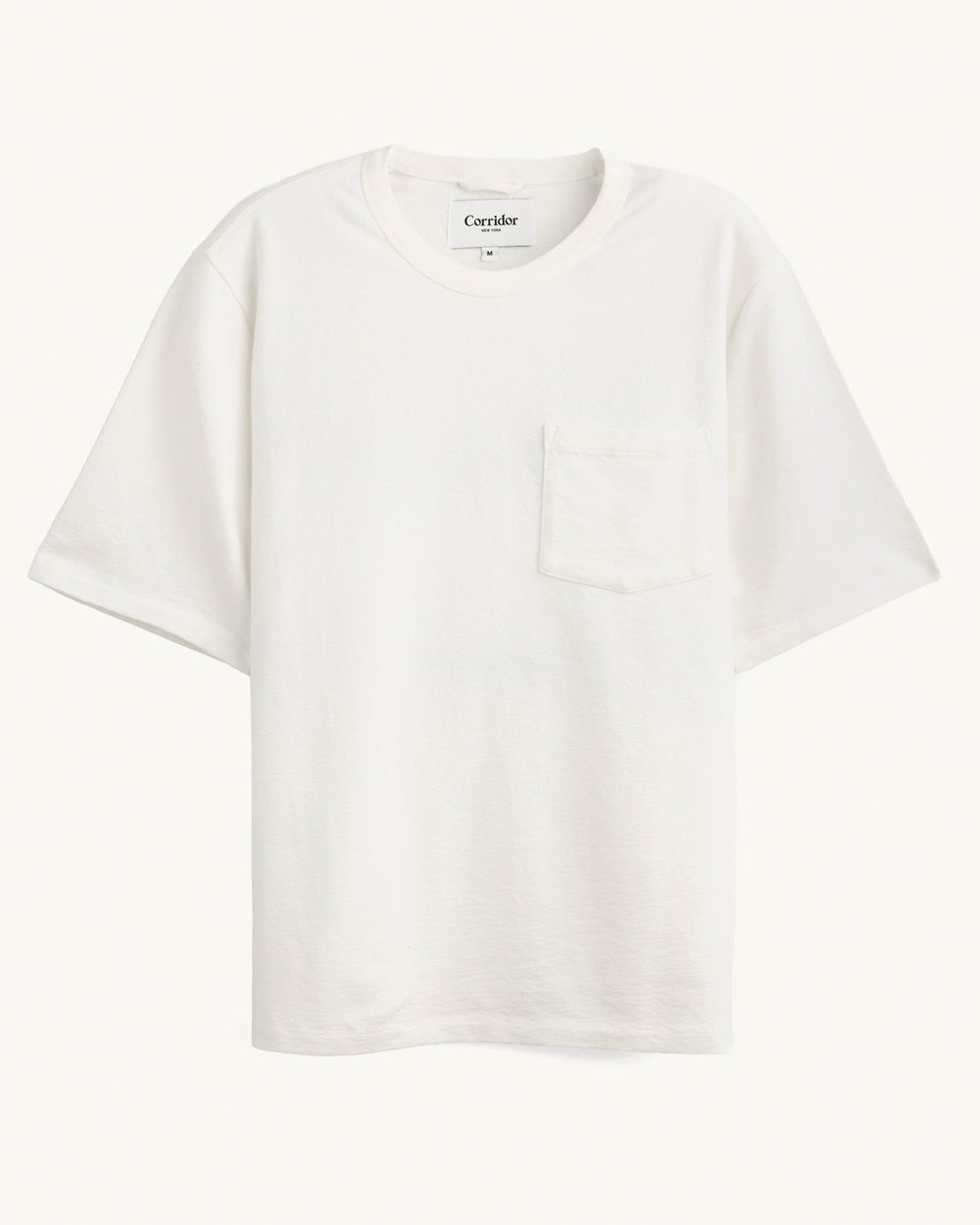 Washed Terry T-Shirt - White