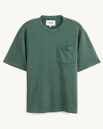 Washed Terry T-Shirt - Green