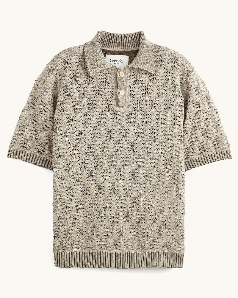 Cable Lace Polo – Corridor Cable Lace Polo – Corridor