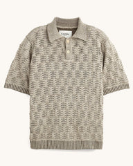Cable Lace Polo – Corridor