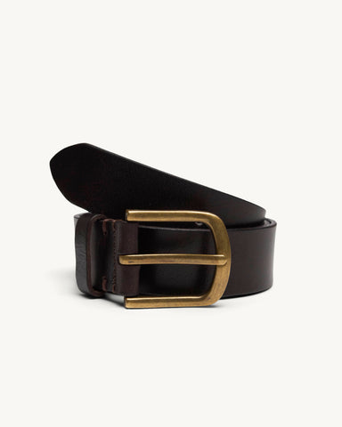 Leather Belt - Brown