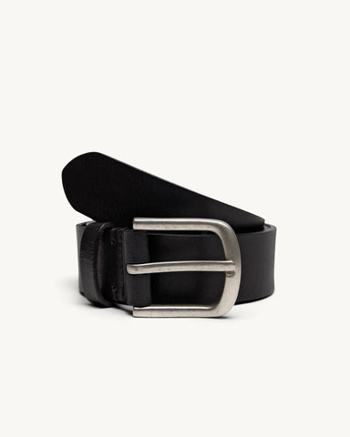 Leather Belt - Black