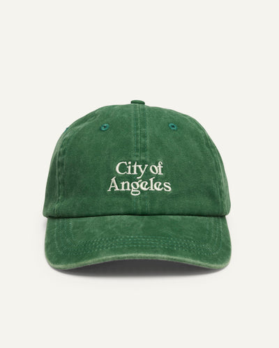 City of Angeles Cap - Green-Cap-Merch Sourcing-Corridor
