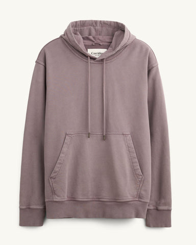 French Terry Hoodie - Purple