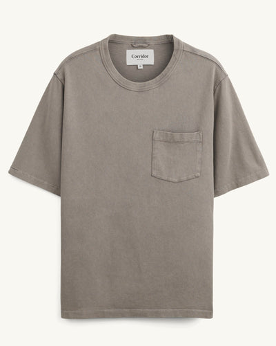 Garment Dye Tee - Smoke-T-Shirt-Siena-Corridor