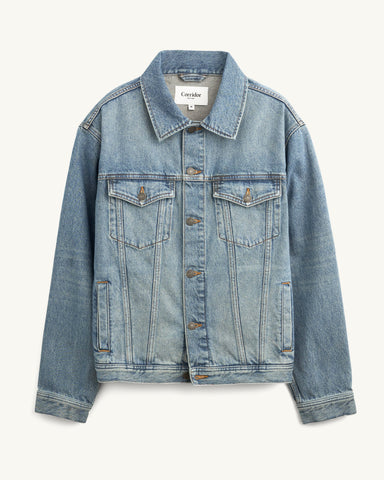 Washed Denim Trucker - Indigo