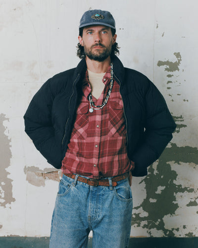 Red Rocks LS-LS w/ 1 Chest Pocket-Original Madras Trading Co. (OMTC)-Corridor