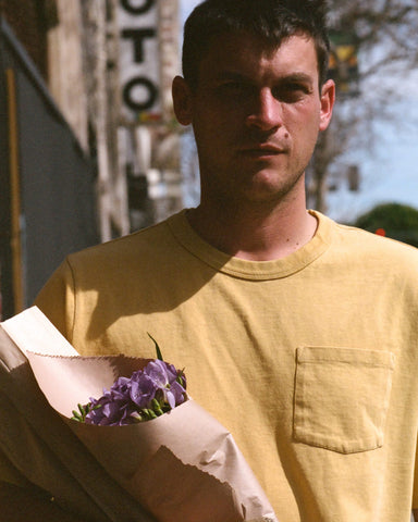 Garment Dye Tee - Gold