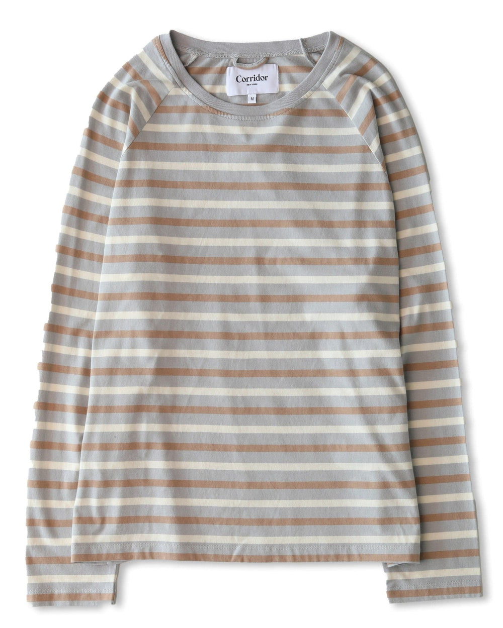 Stripey Longsleeve Raglan-T-Shirt-Corridor-Corridor