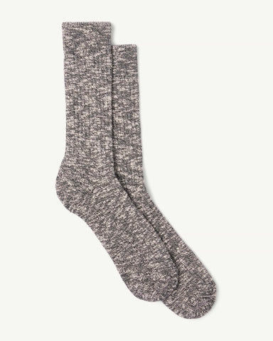 Slub Sock - Charcoal
