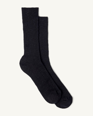 Slub Sock - Black