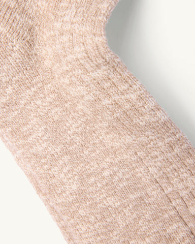 Slub Sock - Tan