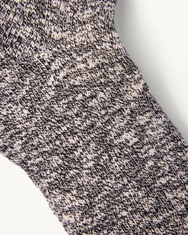 Slub Sock - Charcoal