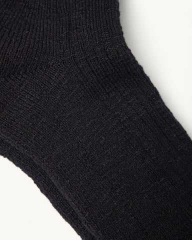 Slub Sock - Black