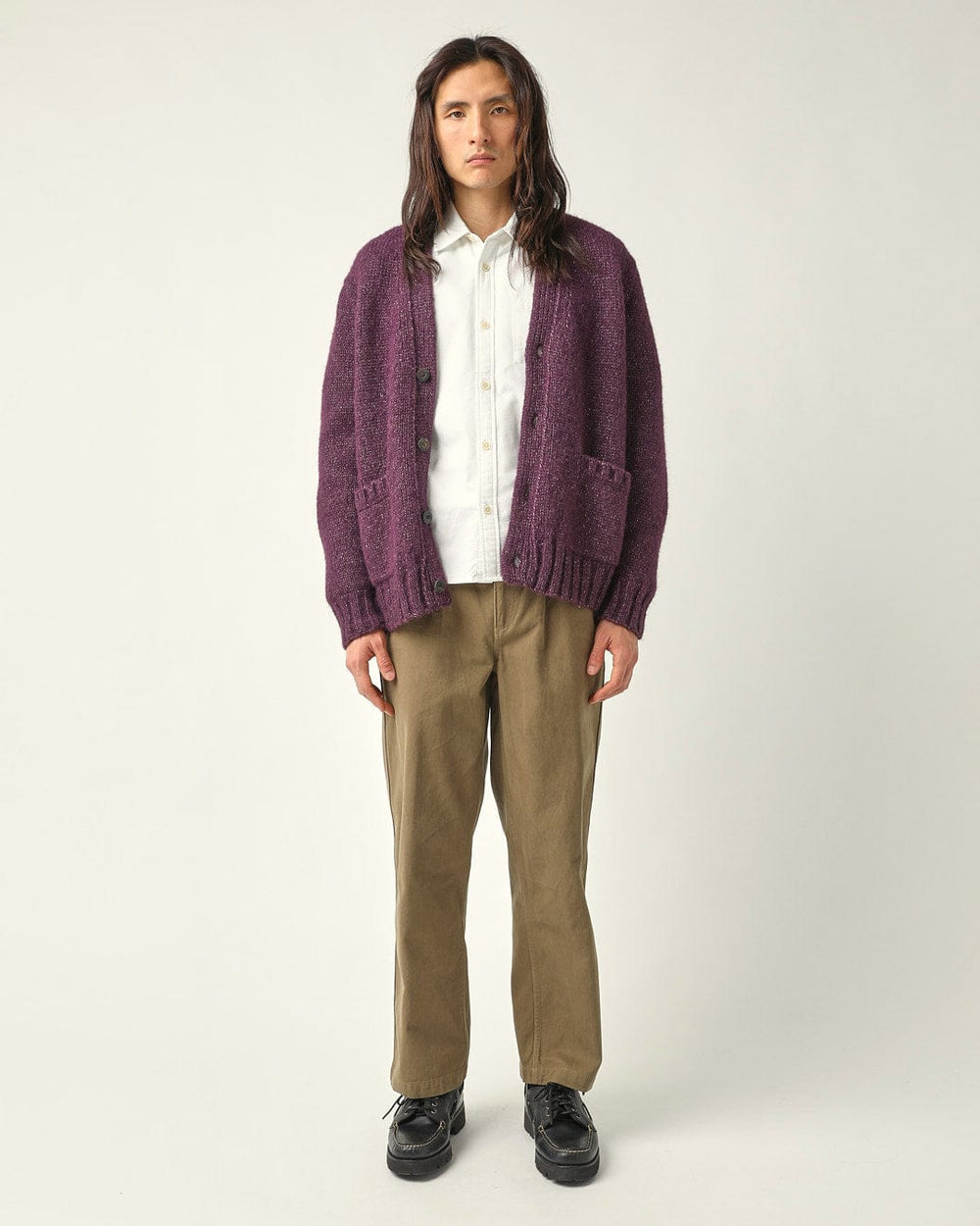 Alpaca Lurex Cardigan-Cardigan-Corridor-Corridor