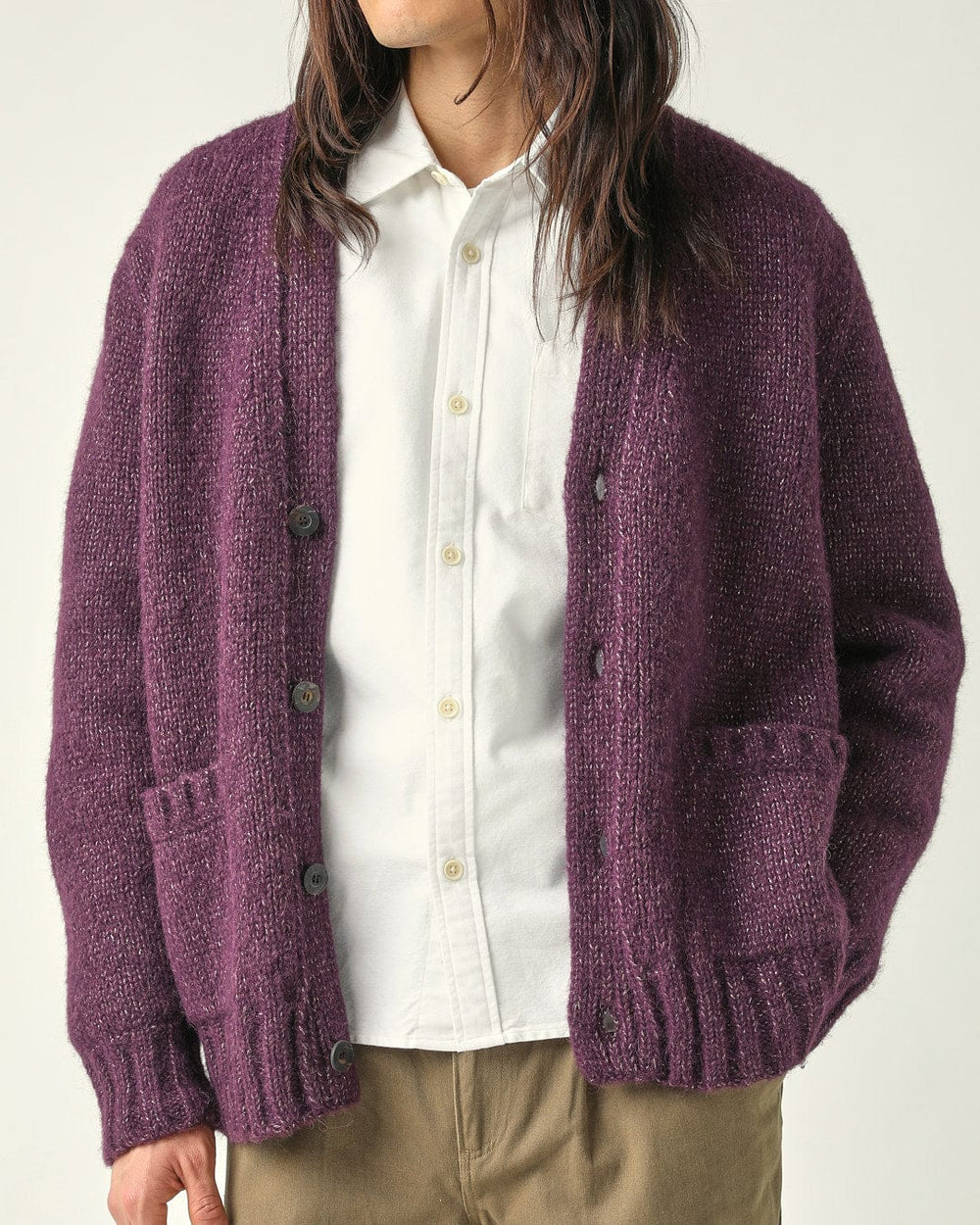 Alpaca Lurex Cardigan-Cardigan-Corridor-Corridor