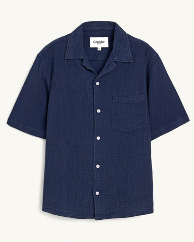 Double Cloth SS - Navy