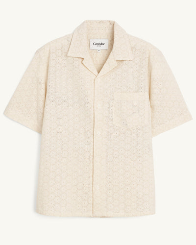 Floral Eyelet SS - Natural-SS Camp-Ekviraa Designs-Corridor