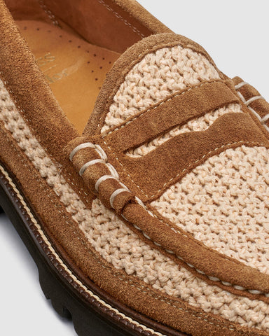 G.H. BASS x Corridor Larson Raffia Loafer