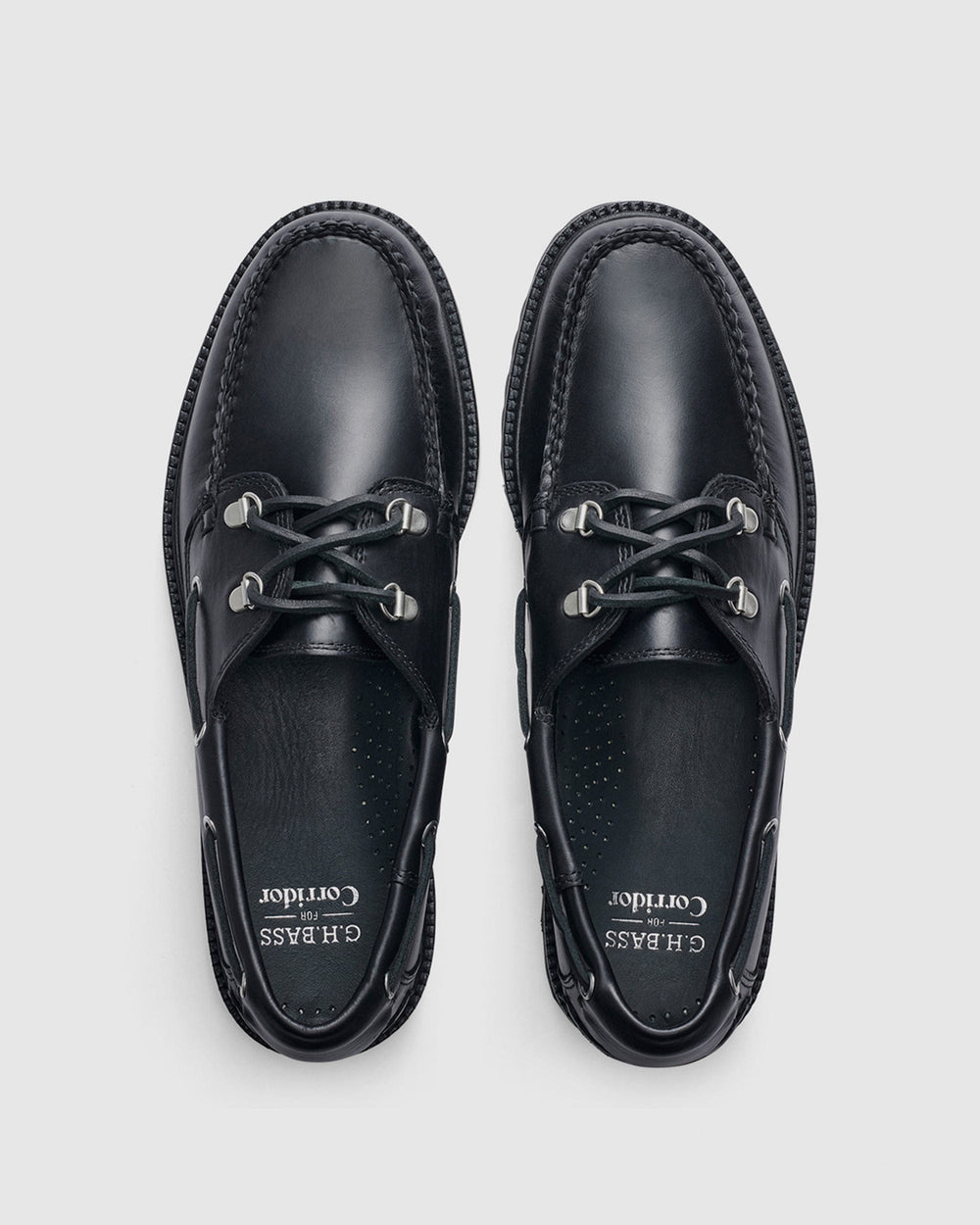 gh bass dress shoes G.H. BASS x CORRIDOR HAMPTON BOATERS – Corridor