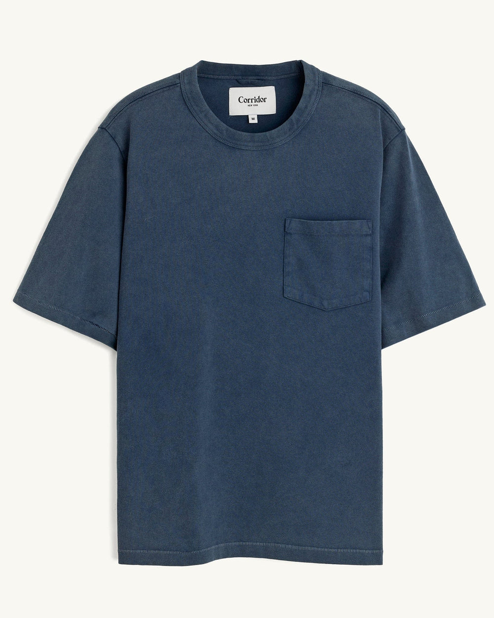 Garment Dye Tee - Navy-T-Shirt-Siena-Corridor