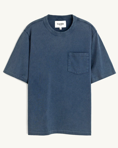 Garment Dye Tee - Navy