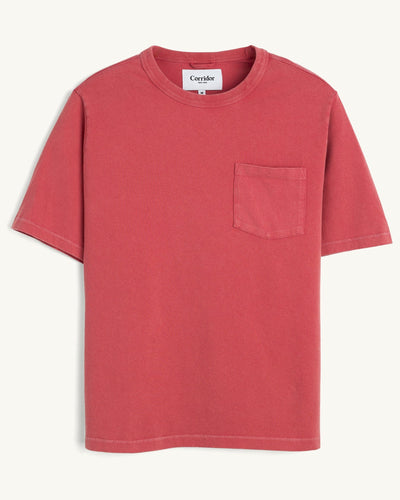 Garment Dye Tee - Red-T-Shirt-Siena-Corridor