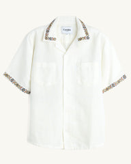Harmony Embroidered SS - White – Corridor
