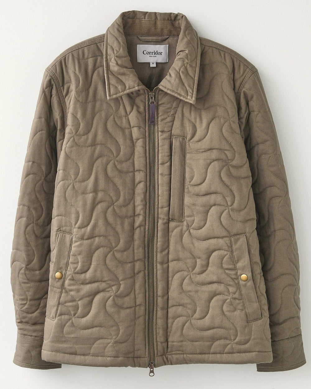 Quilted Zip Jacket-Zip Front-Corridor-Corridor