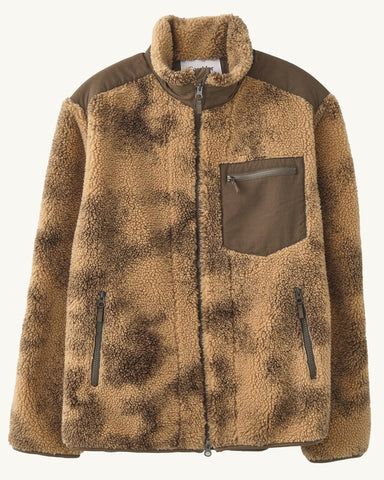 Oak Deep Pile Fleece Zip