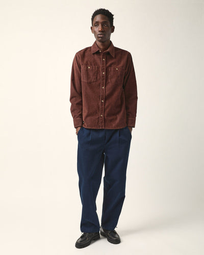 Corduroy LS - Brown