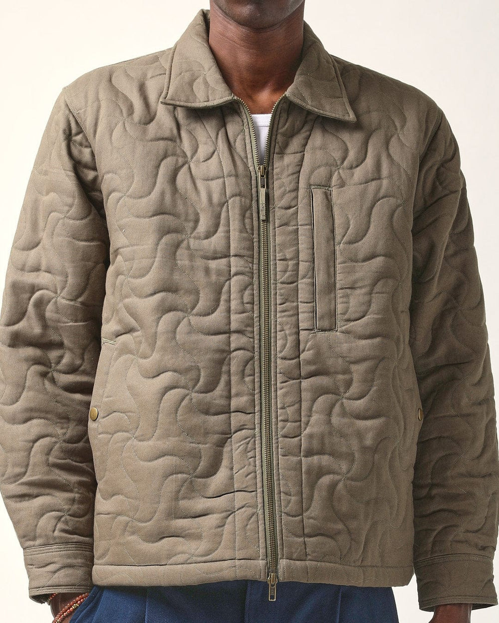 Quilted Zip Jacket-Zip Front-Corridor-Corridor