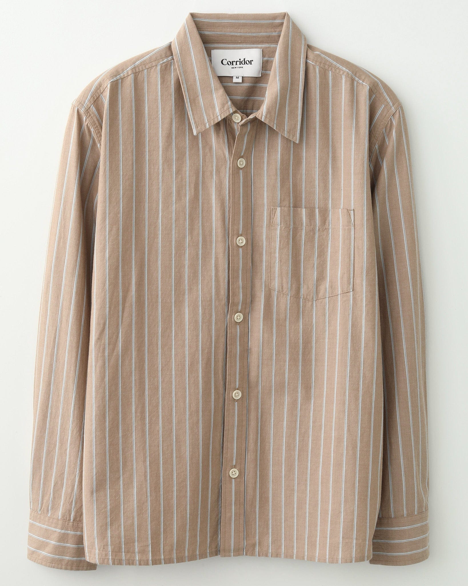 【U LAN】Tone pigment mix stripe long sleeves AuraLite™ Long Tee – SATISFY