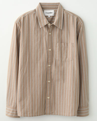 Tan Stripe LS