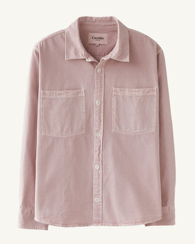 Garment Dye Twill LS - Pink
