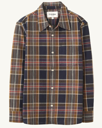Tea Tree Plaid LS-Long Sleeve Shirt-Original Madras Trading Co. (OMTC)-Corridor